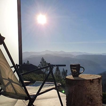 Tiny Mountain Cabin With A Panoramic View Giljane Εξωτερικό φωτογραφία